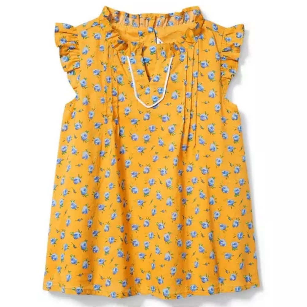 LAST Chance ⏱️ Janie & Jack  FLORAL PINTUCK TOP